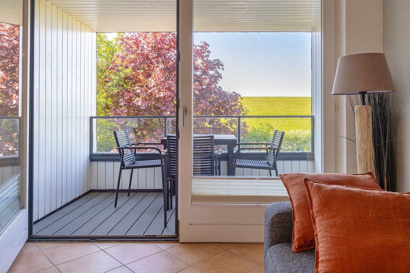 Deichgucker, Balkon