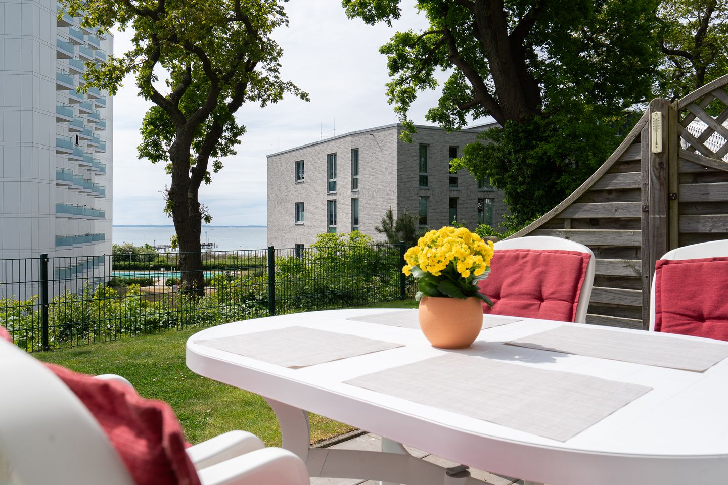 Meerblickwohnung für vier Personen in Pelzerhaken an der Ostsee