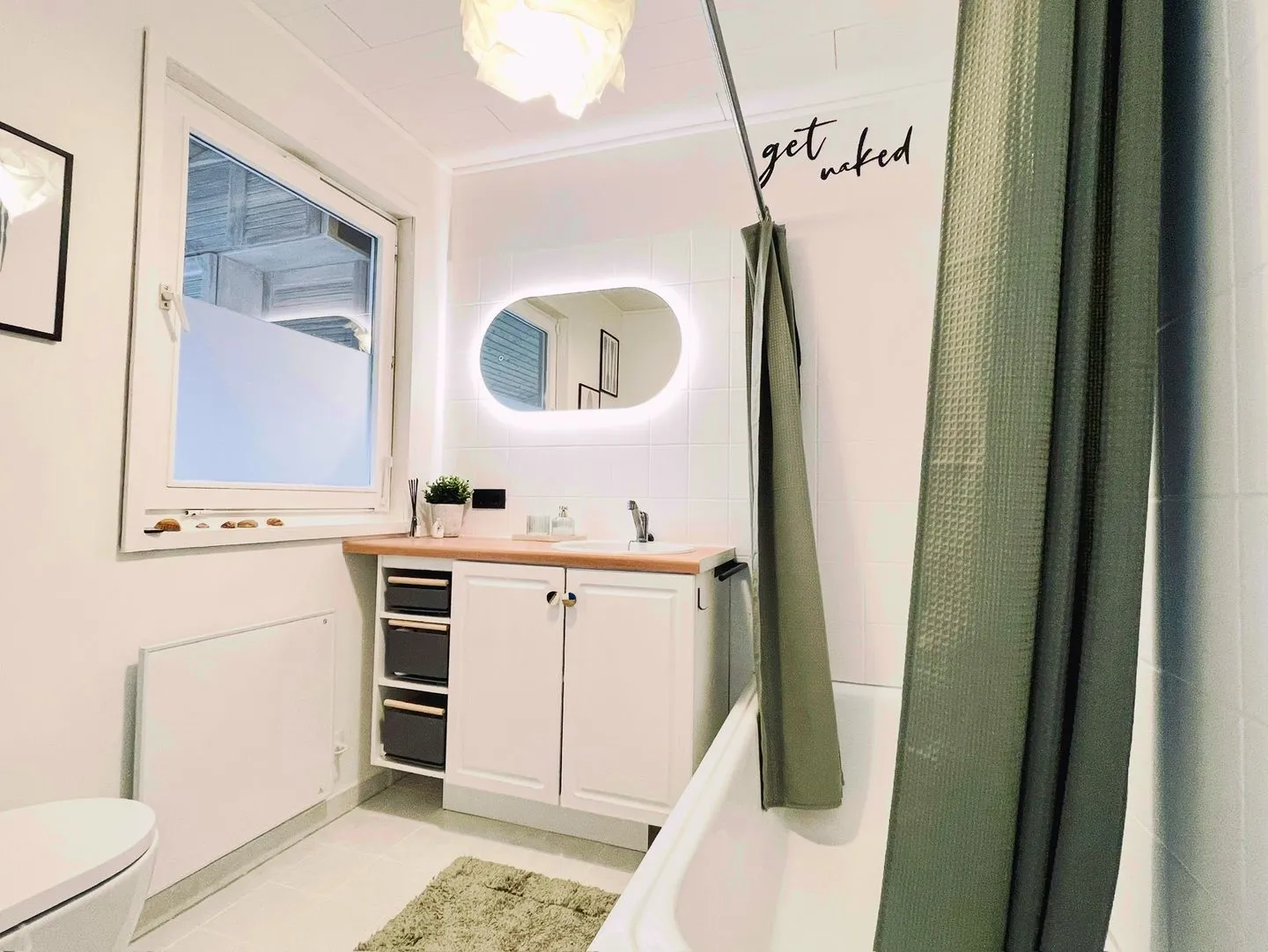 VITA Sonnholm Flensburger Förde - Modernisiertes Badezimmer mit Badewanne, WC