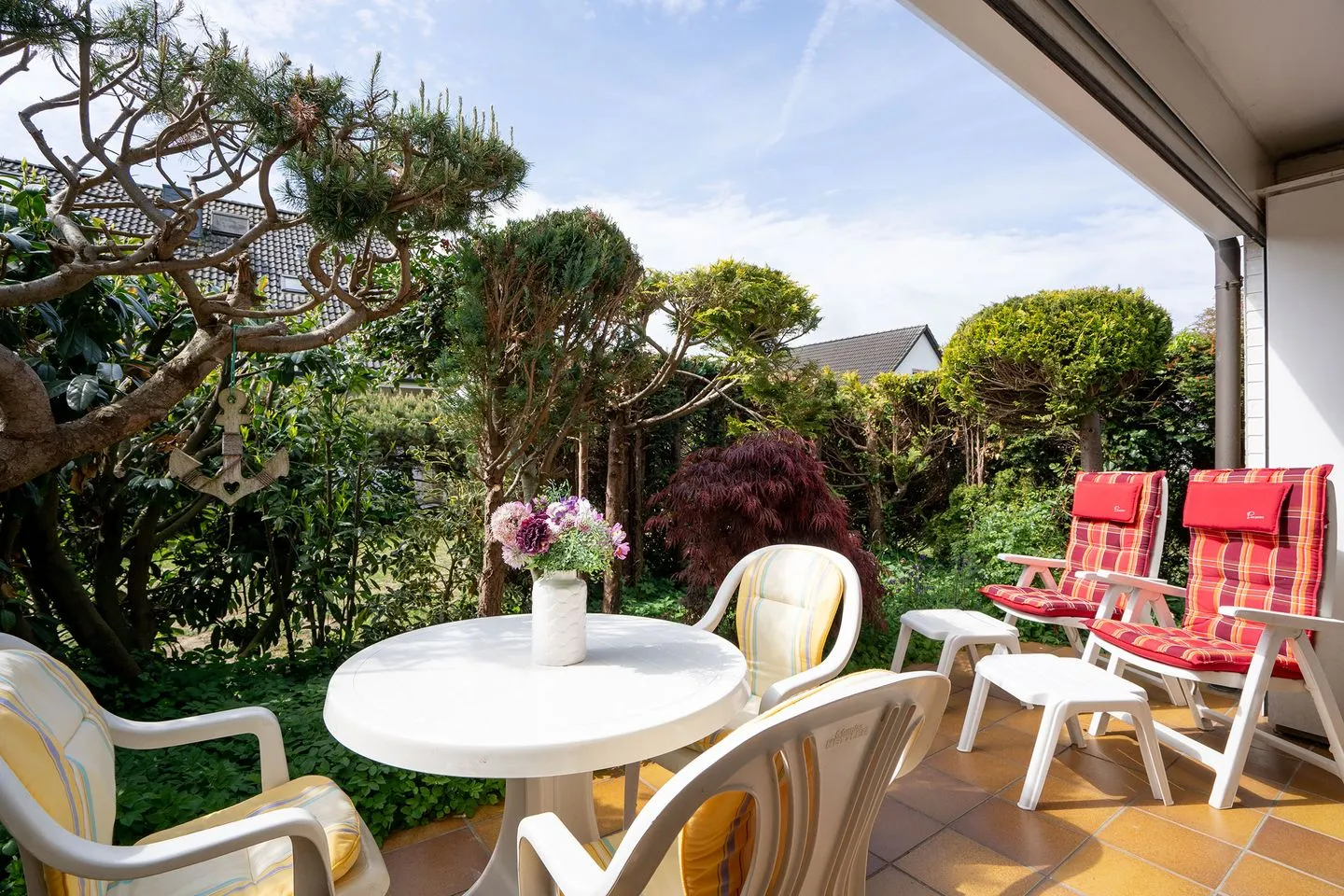 Ferienhaus Luis Niendorf - Terrasse