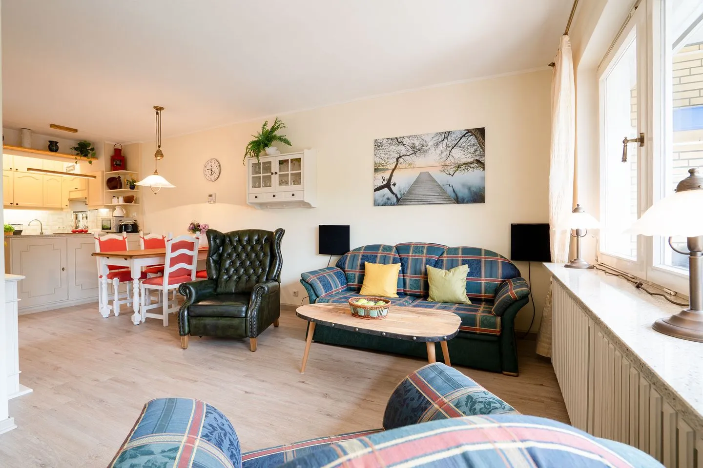 Ferienhaus Luis Niendorf - Wohnzimmer