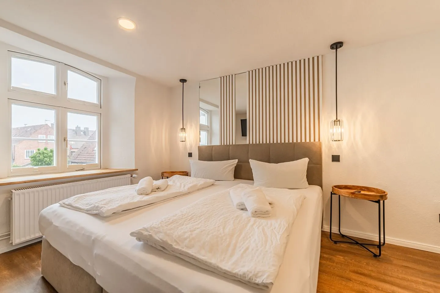 Hotel Seepferdchen | Zimmer 3 | Eckernförde Eckernförde - Schlafzimmer