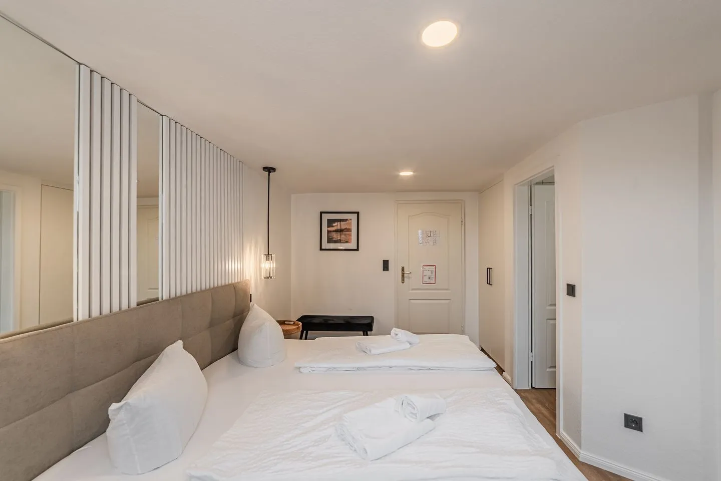 Hotel Seepferdchen | Zimmer 3 | Eckernförde Eckernförde - Schlafzimmer