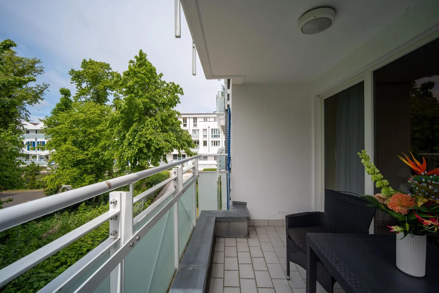Villa Kurpark - Wohnung 512 Ostseeheilbad Zingst - Balkon