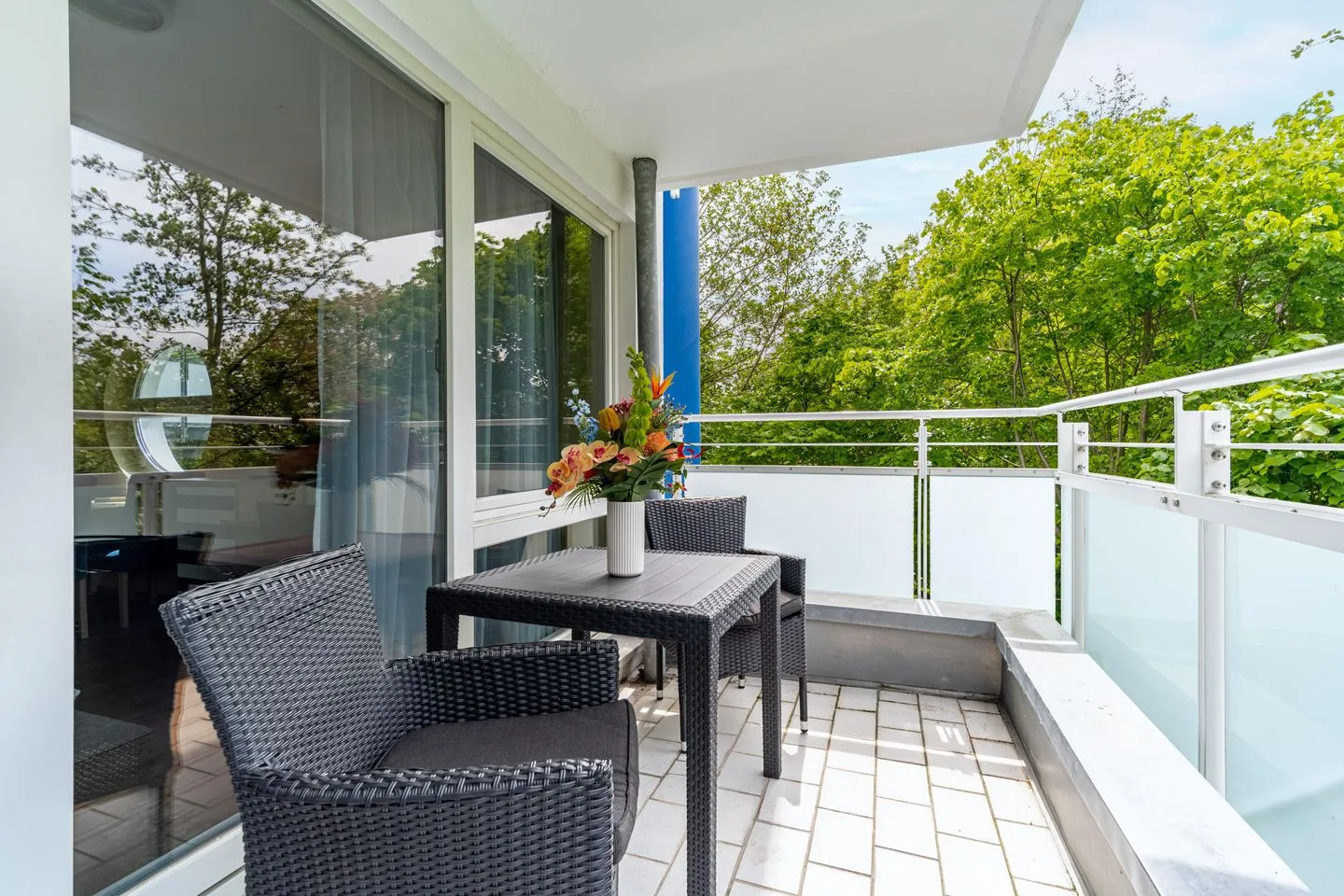 Villa Kurpark - Wohnung 512 Ostseeheilbad Zingst - Balkon