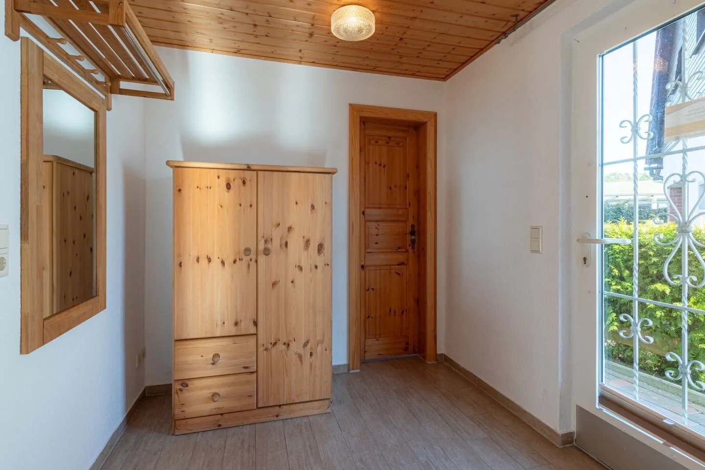 MöwenKieker Silz - Ferienhaus MöwenKieker Blick in den Flur