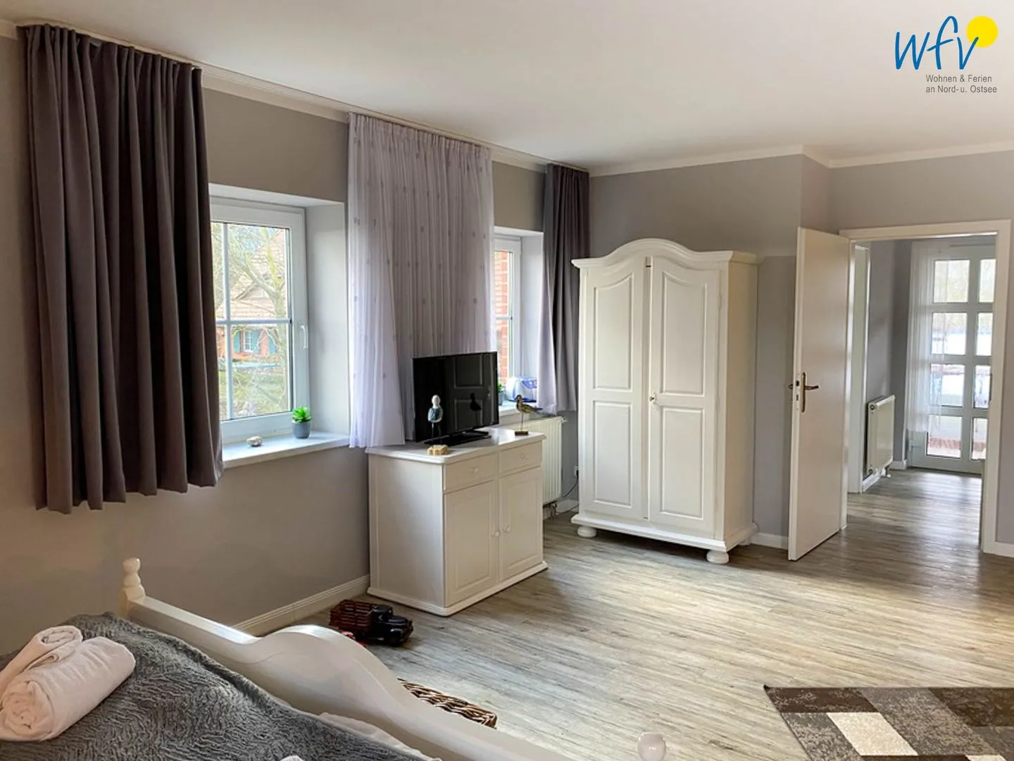 Haus Windland Ferienwohnung 13 Rügen - Dranske - Wohnzimmer