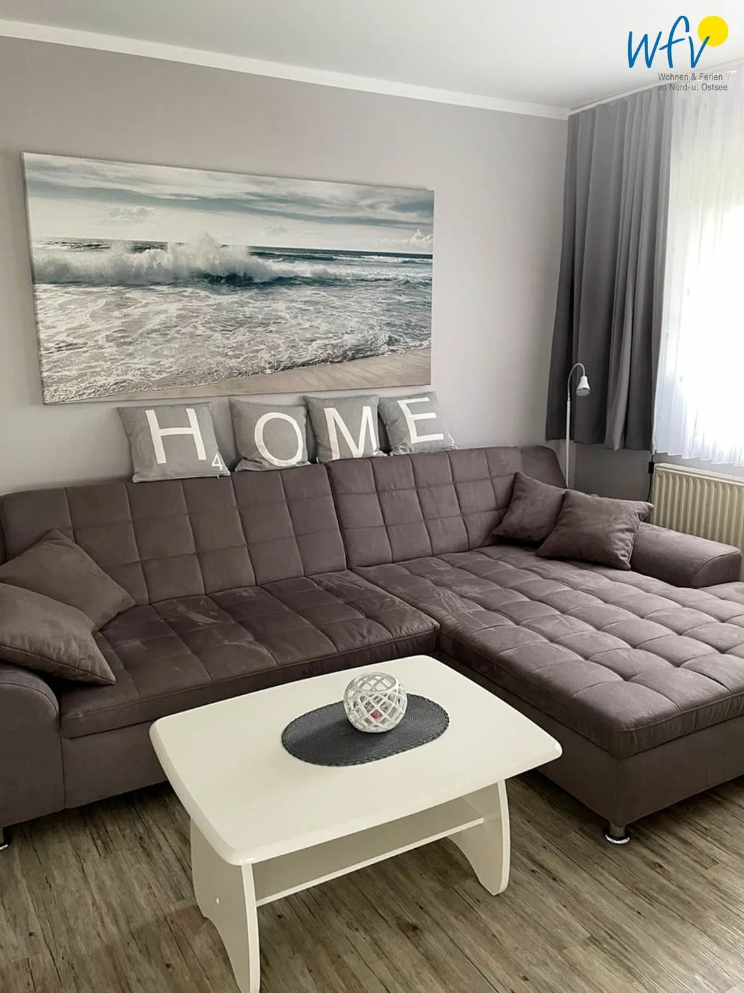Haus Windland Ferienwohnung 13 Rügen - Dranske - Wohnzimmer
