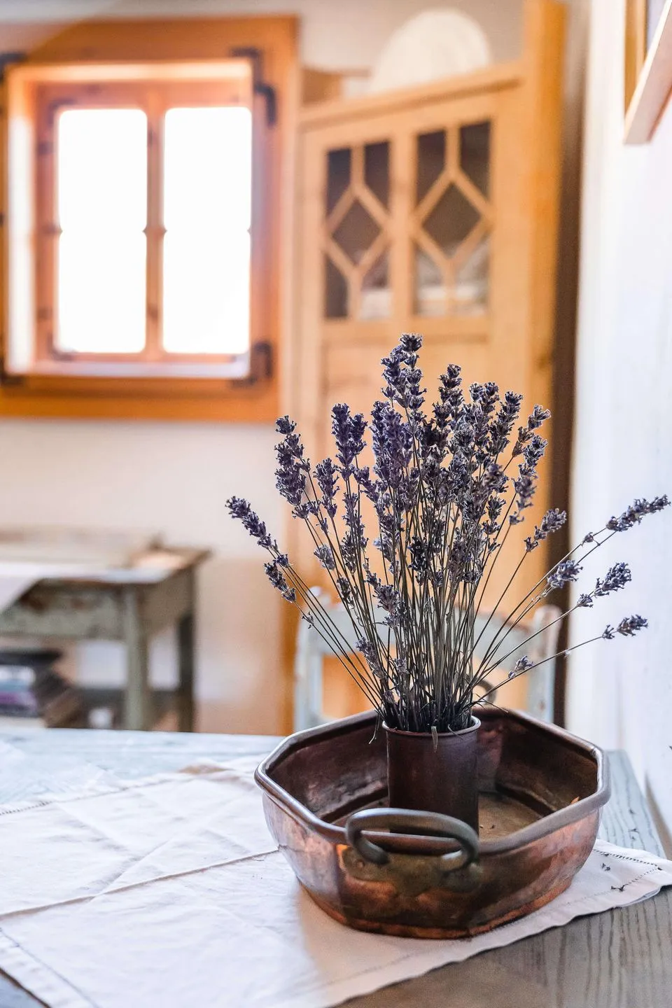 Ferienwohnung Landhaus Fröbel Thüringer Wald - Ein Hauch von Sommer - Lavendel im Zimmer