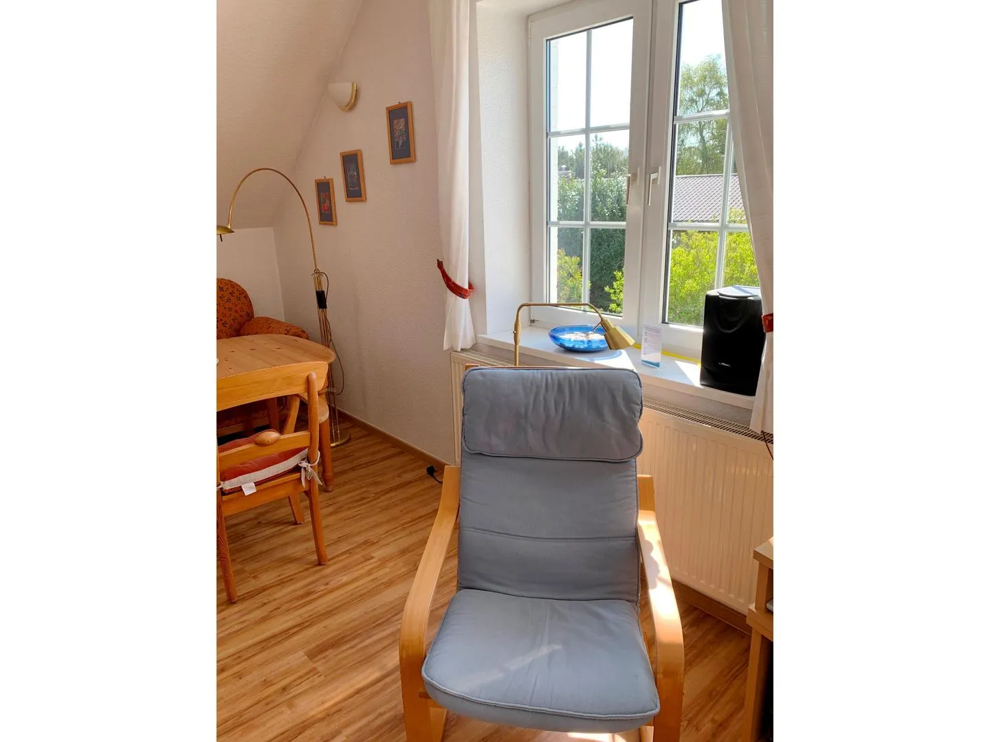 Wohnung Giesen Ostseeheilbad Zingst - Schwingsessel im Wohnbereich