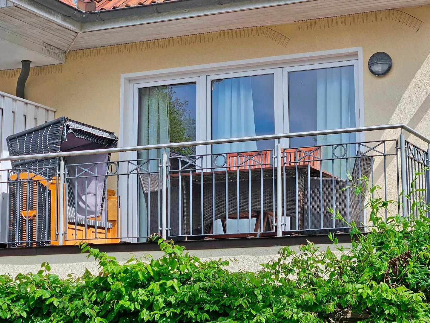 Landhaus Residenz Kirchsee Bernstein Schwarzer Busch - Balcony