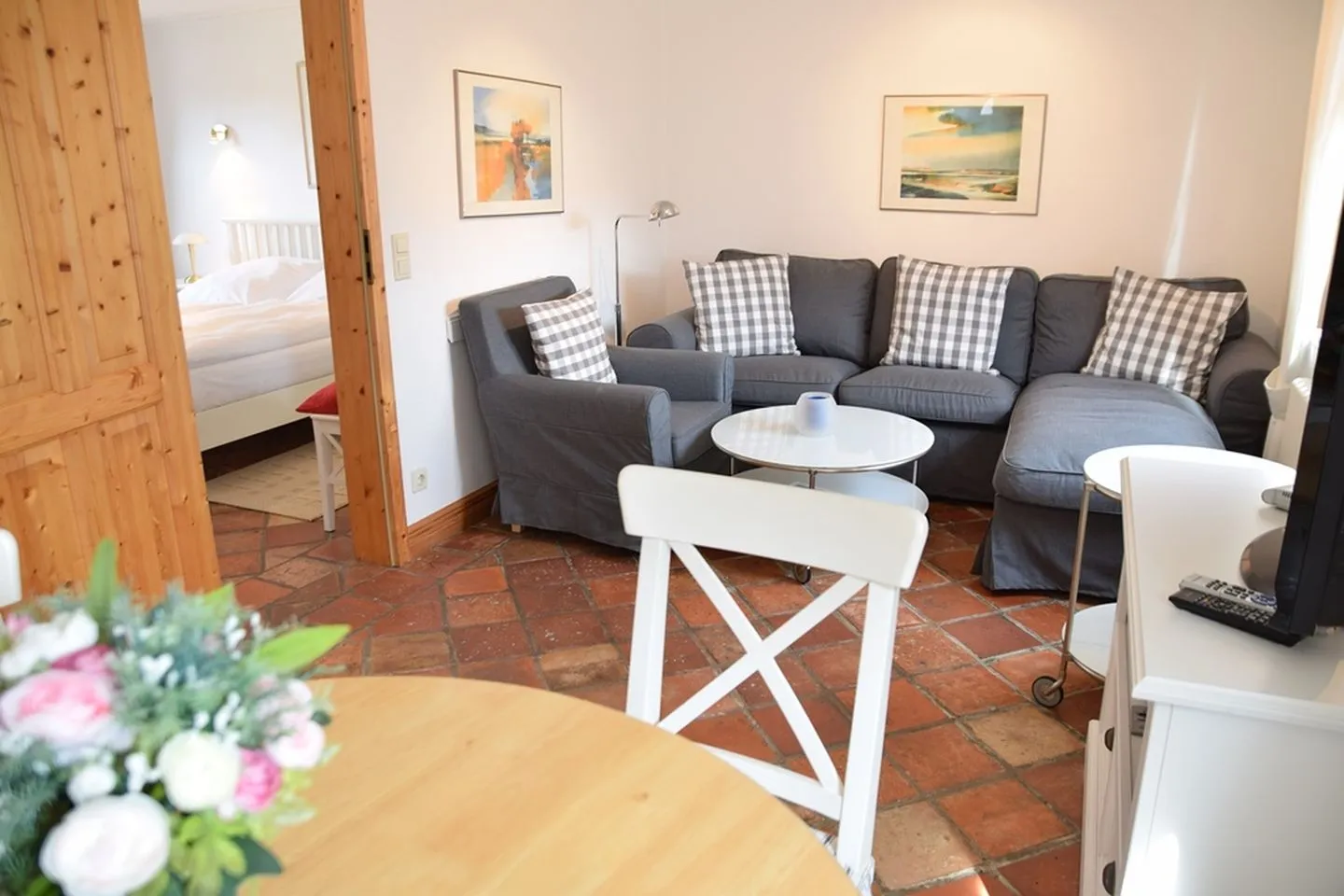 Wenningstedter Weg 40, Whg. 1 Westerland - Wohnzimmer