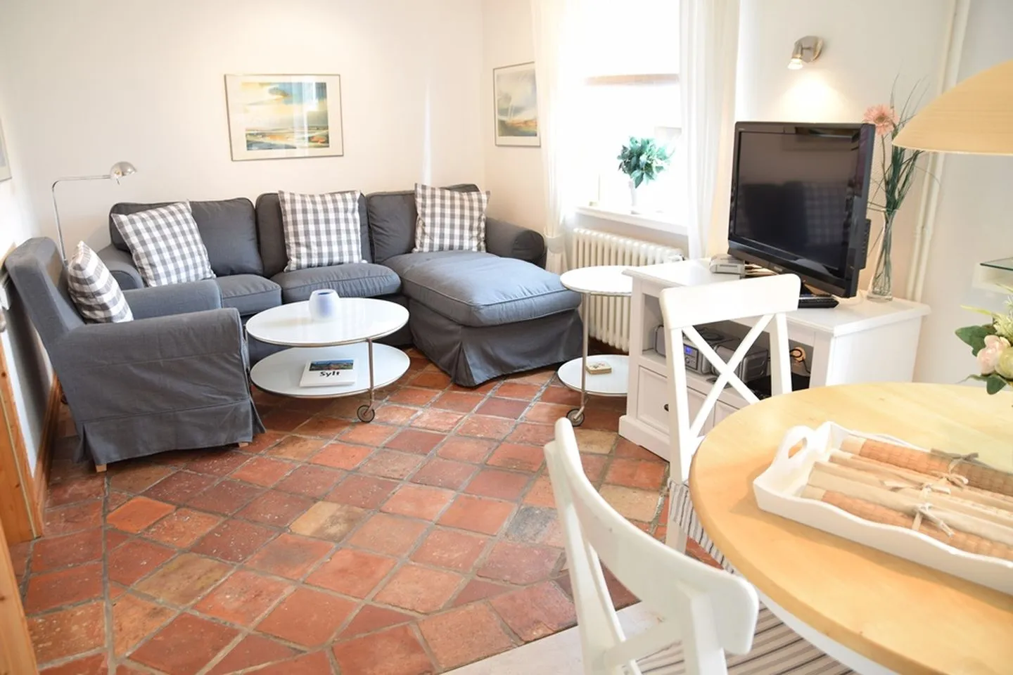Wenningstedter Weg 40, Whg. 1 Westerland - Wohnzimmer