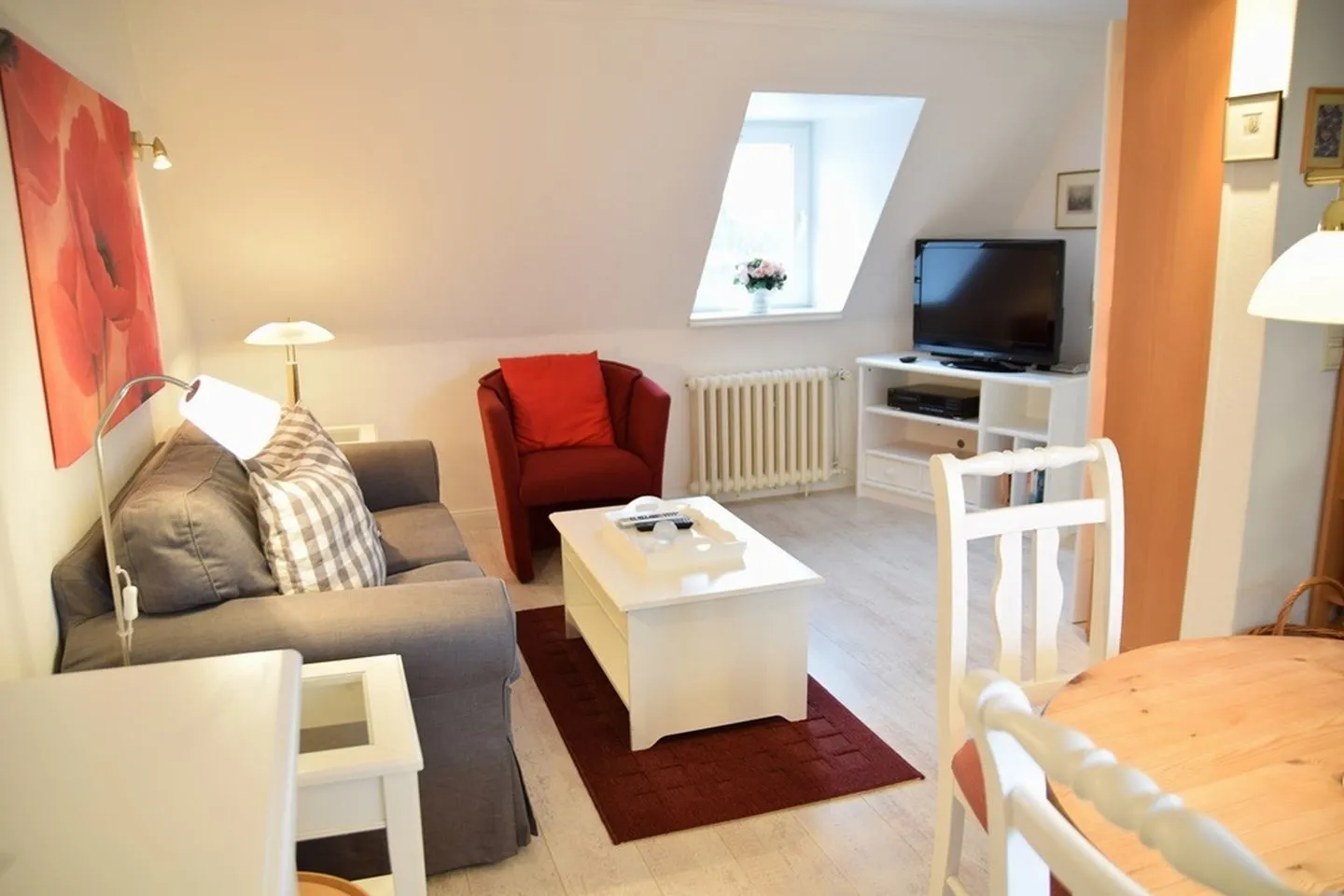Wenningstedter Weg 40, Whg. 2 Westerland - Wohnzimmer
