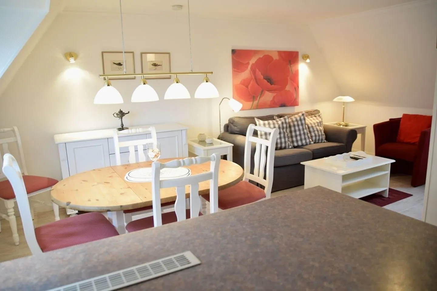 Wenningstedter Weg 40, Whg. 2 Westerland - Wohnzimmer