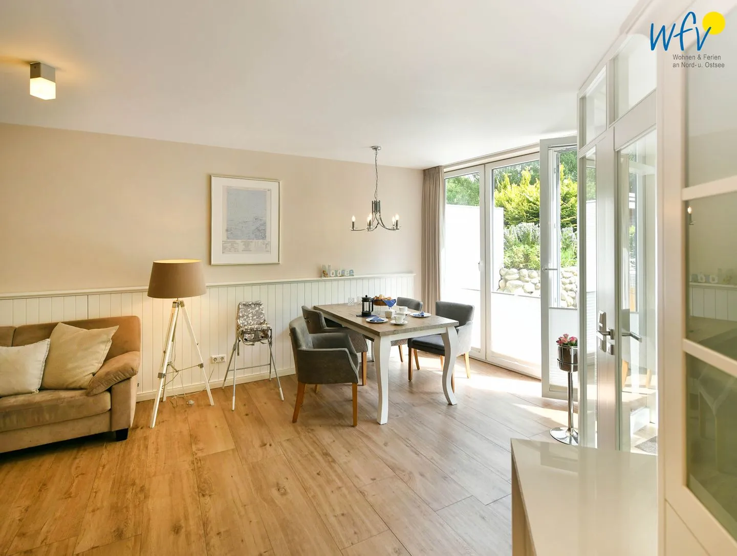 Ferienhaus "Meine Insel Juist" Ferienwohnung Düne Juist - Wohnzimmer