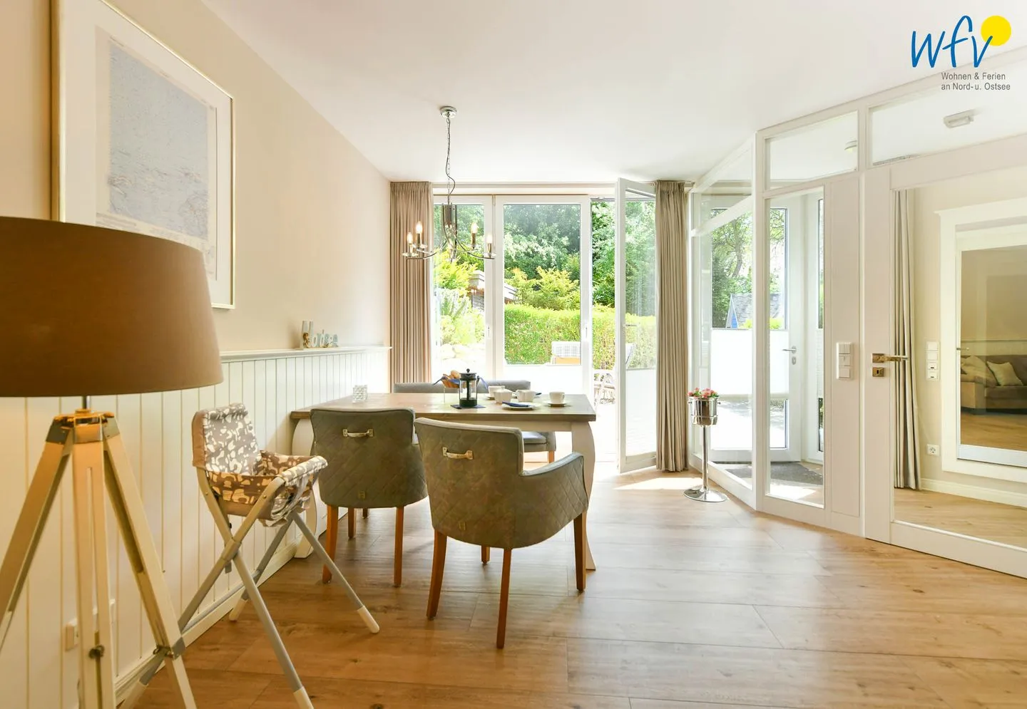 Ferienhaus "Meine Insel Juist" Ferienwohnung Düne Juist - Wohnzimmer
