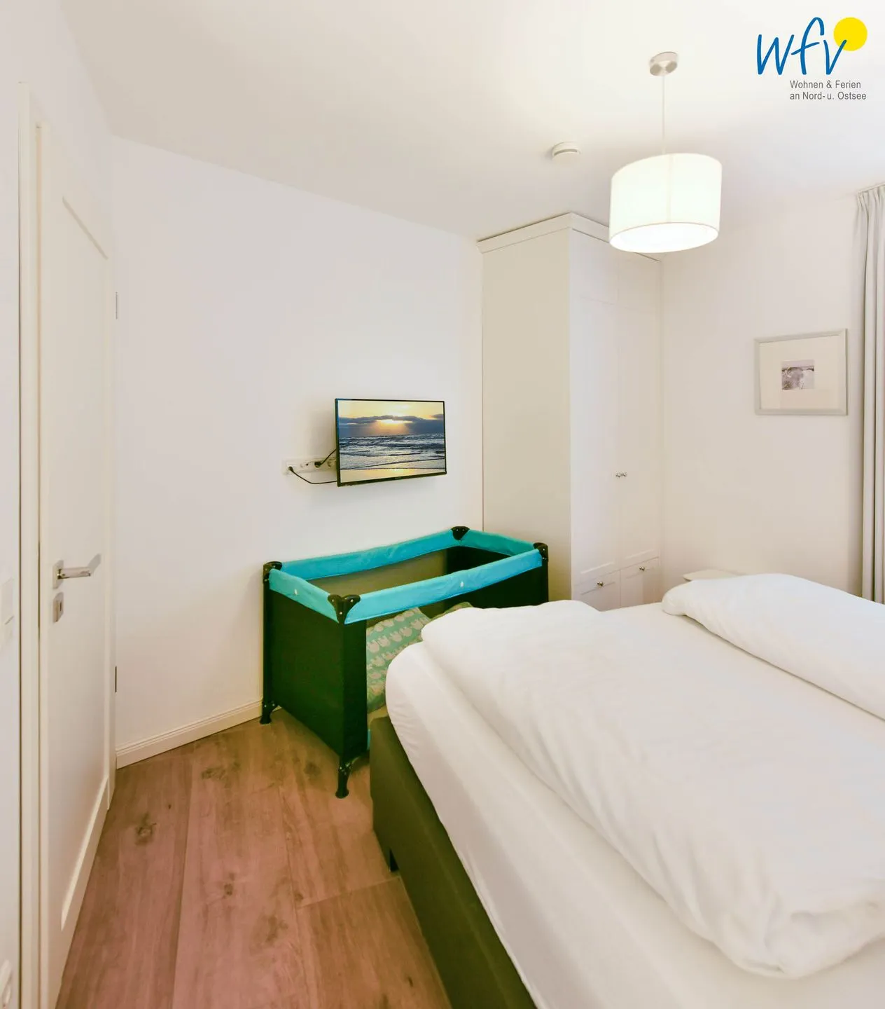 Ferienhaus "Meine Insel Juist" Ferienwohnung Düne Juist - Schlafzimmer