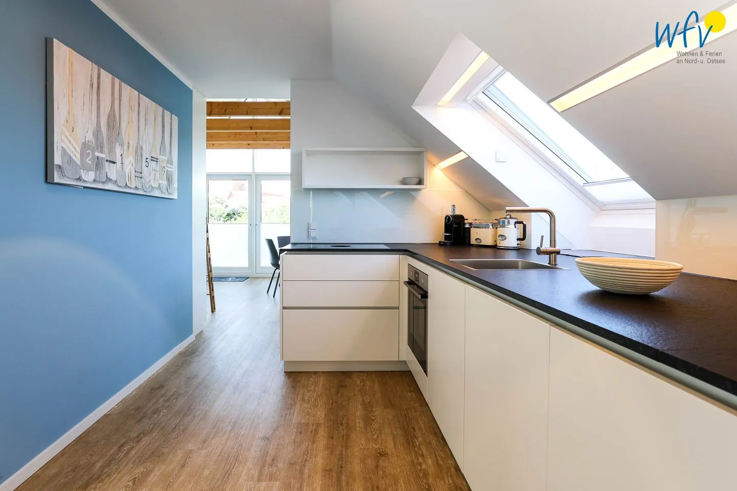 Haus Talita Ferienwohnung JULIETT Juist - Küche / Küchenzeile