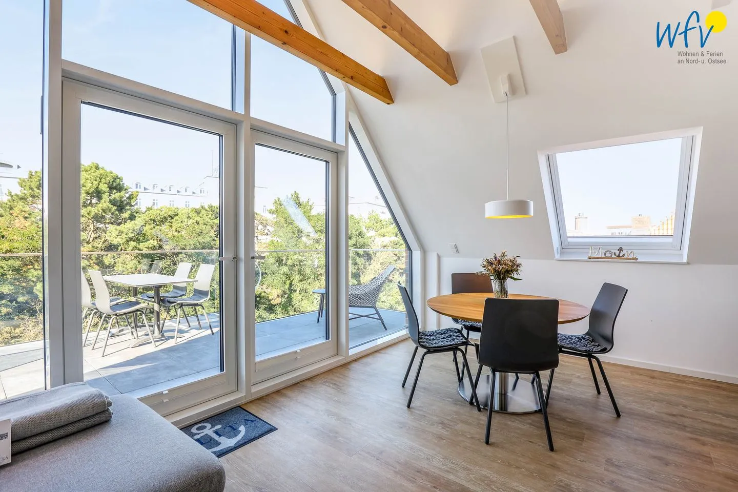 Haus Talita Ferienwohnung JULIETT Juist - Wohnzimmer