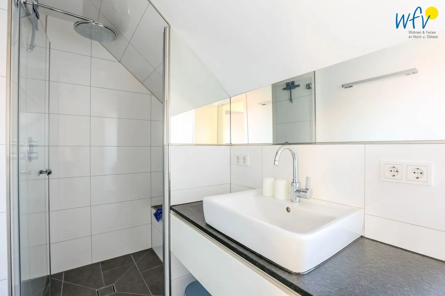 Haus Talita Ferienwohnung JULIETT Juist - Badezimmer