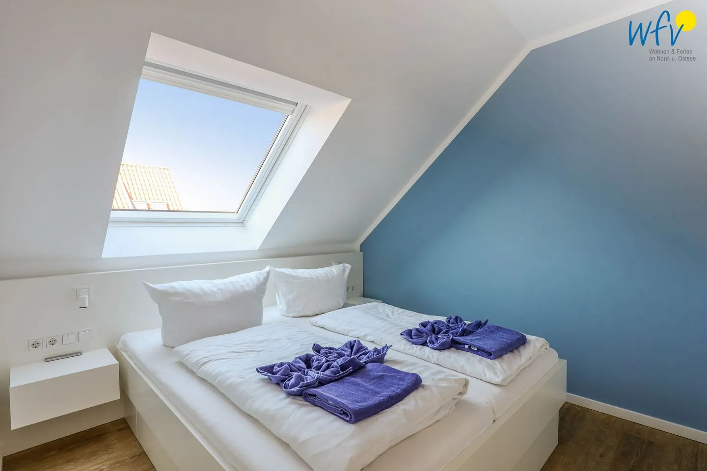 Haus Talita Ferienwohnung JULIETT Juist - Schlafzimmer