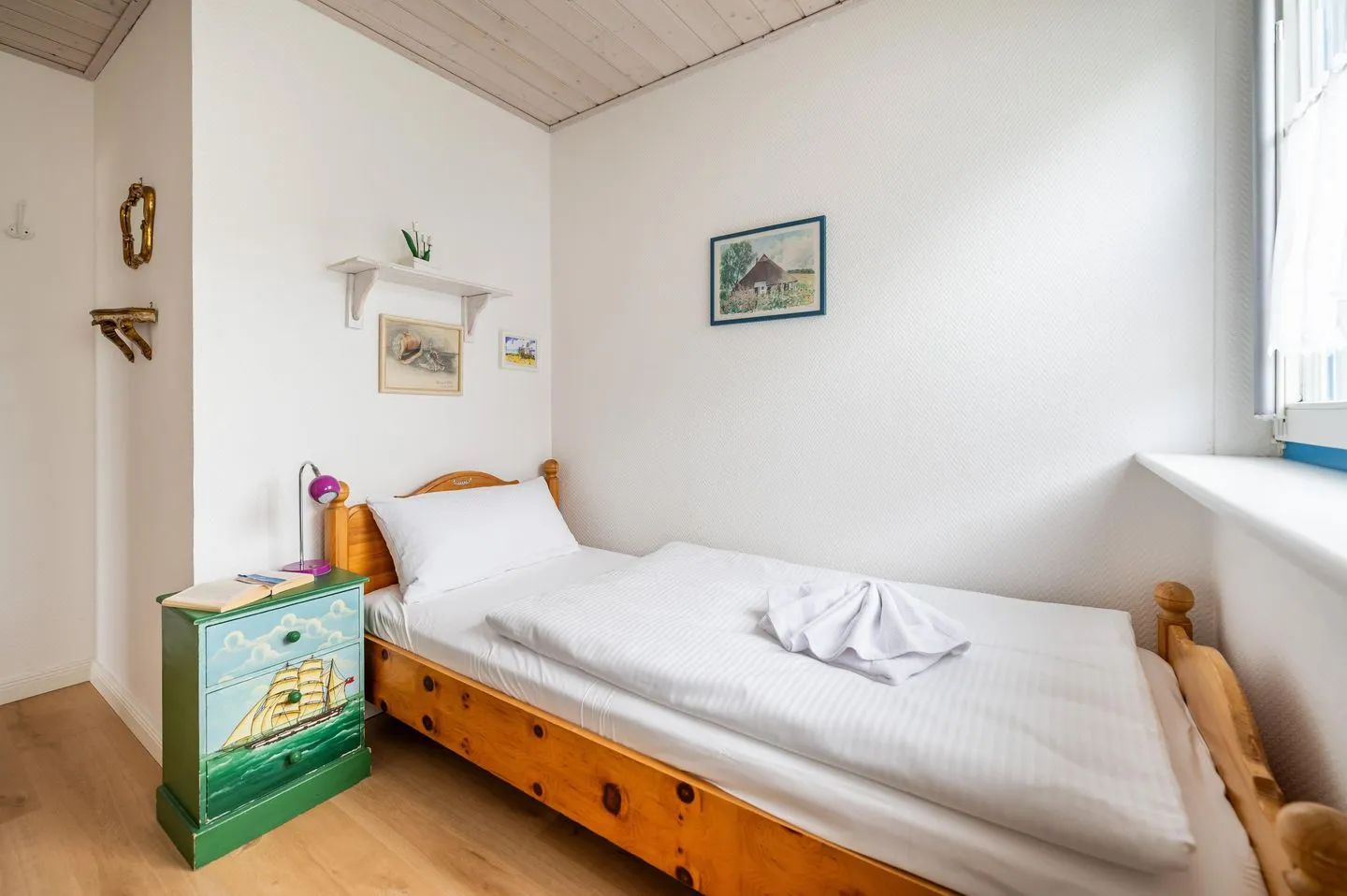 Kapitänshaus "Frische Brise" Breege - Schlafzimmer