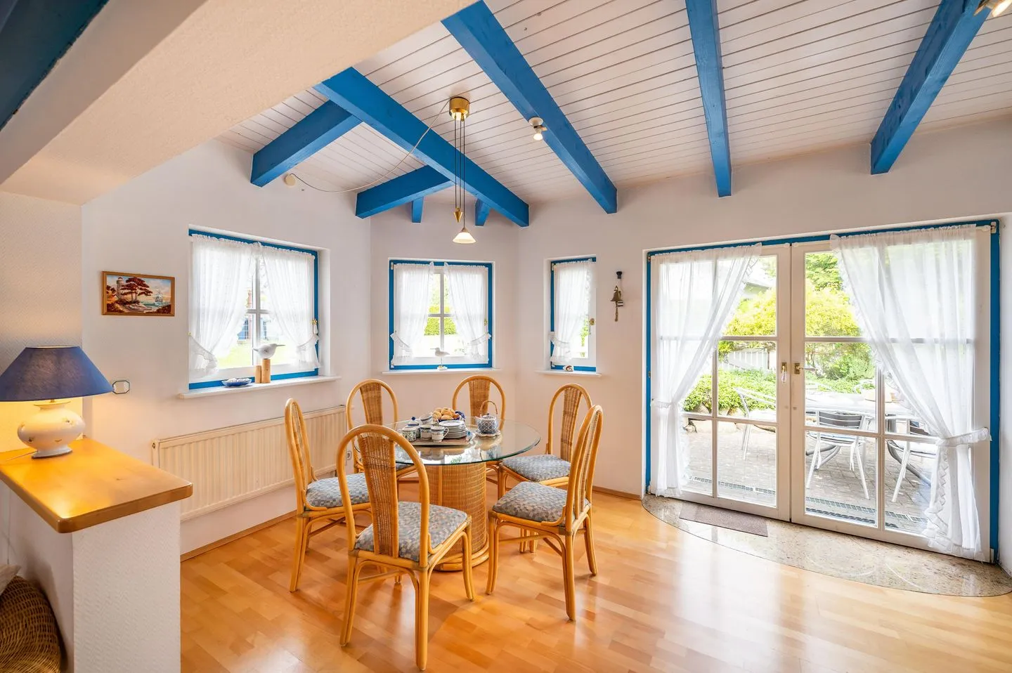 Kapitänshaus "Frische Brise" Breege - Wohnzimmer