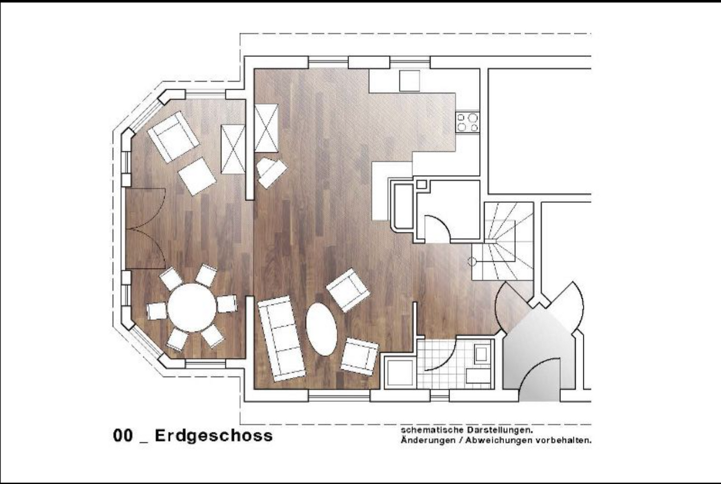  Kapitänshaus "Frische Brise" Breege - Grundriss