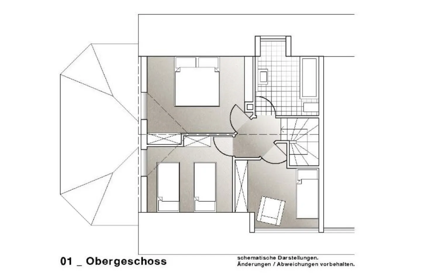 Kapitänshaus "Frische Brise" Breege - Grundriss
