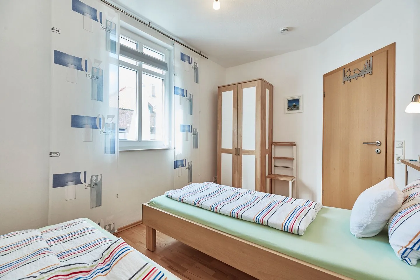 Haus Stella Maris - Ferienwohnung Lichtblick Borkum - Schlafzimmer