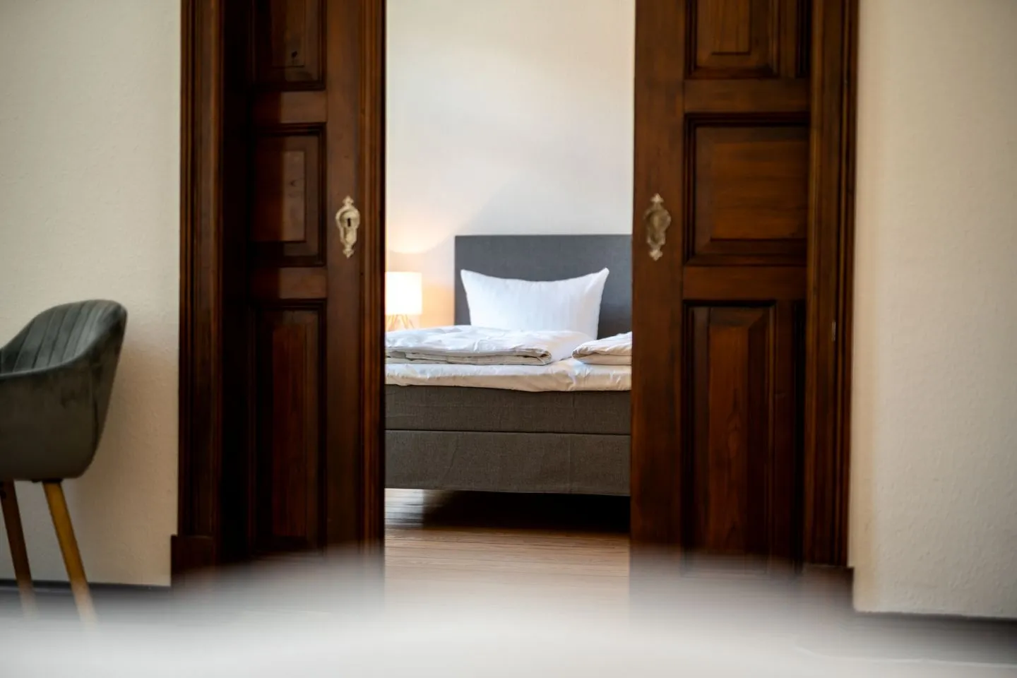 InselLiebe Malchow - Ferienwohnung InselLiebe in Malchow Blick in eines der Schlafzimmer