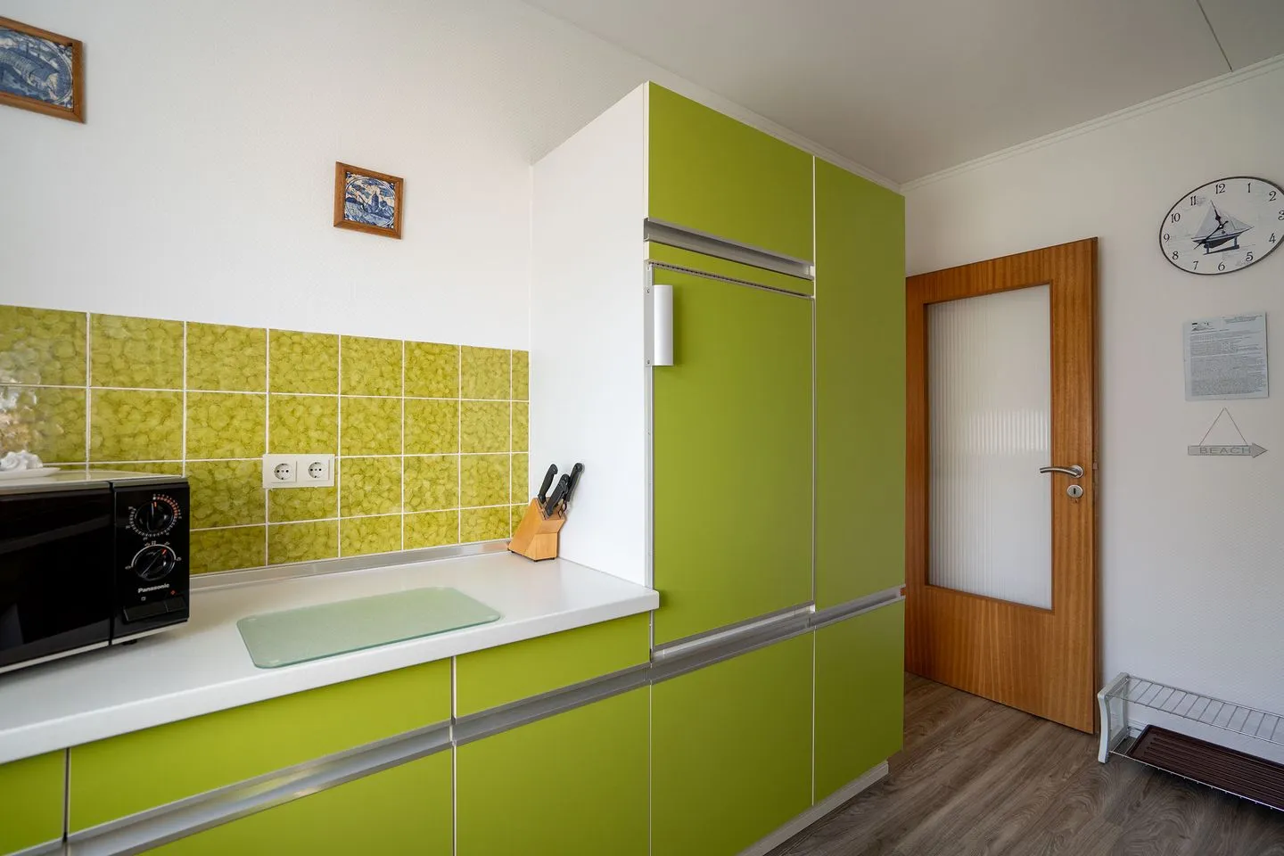 (STR90a) Ferienwohnung "Haus Diana 1" F*** Niendorf - Küche / Küchenzeile