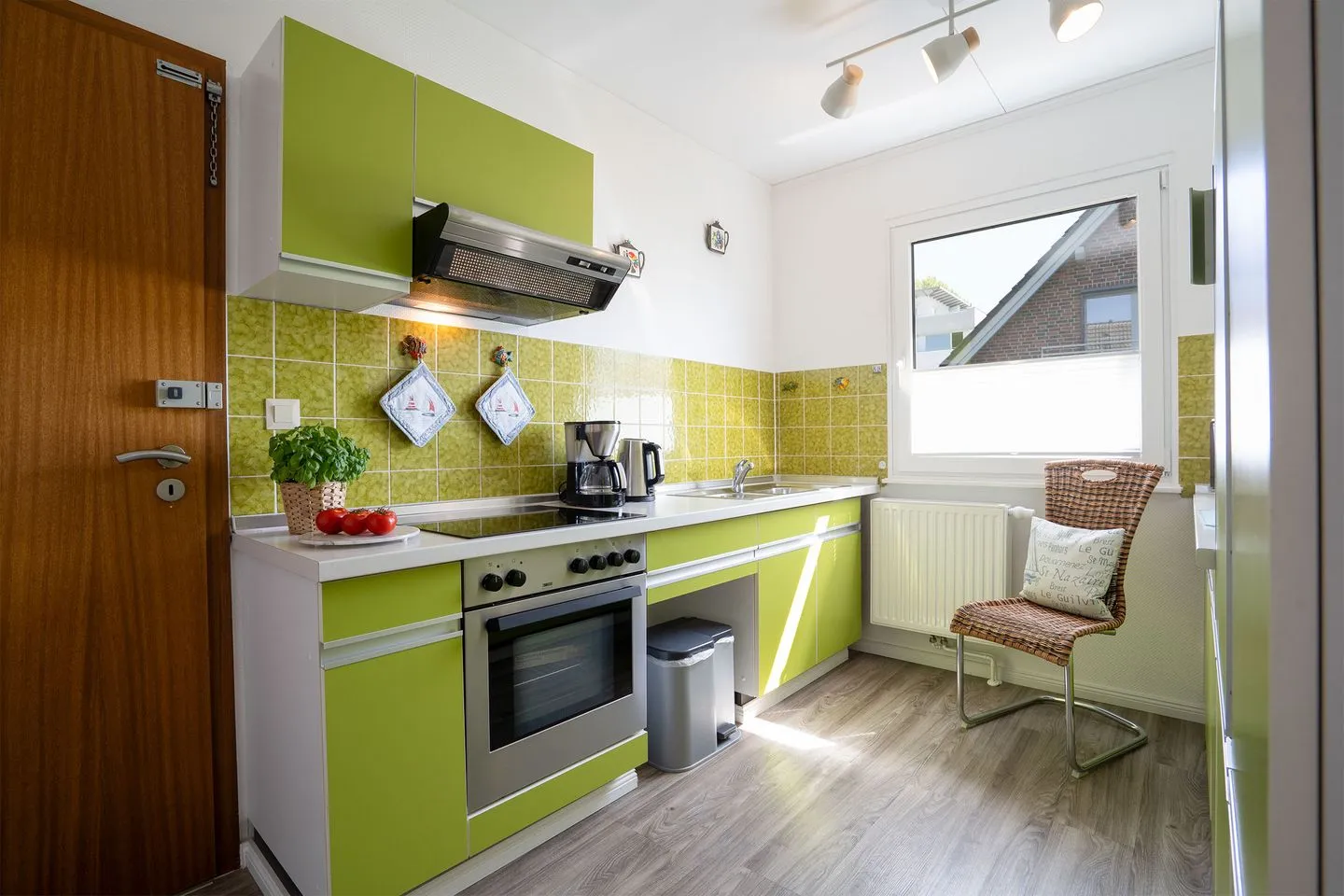 (STR90a) Ferienwohnung "Haus Diana 1" F*** Niendorf - Küche / Küchenzeile