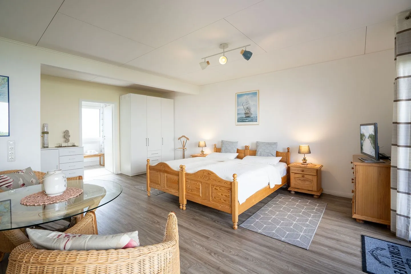(STR90a) Ferienwohnung "Haus Diana 1" F*** Niendorf - Wohnzimmer