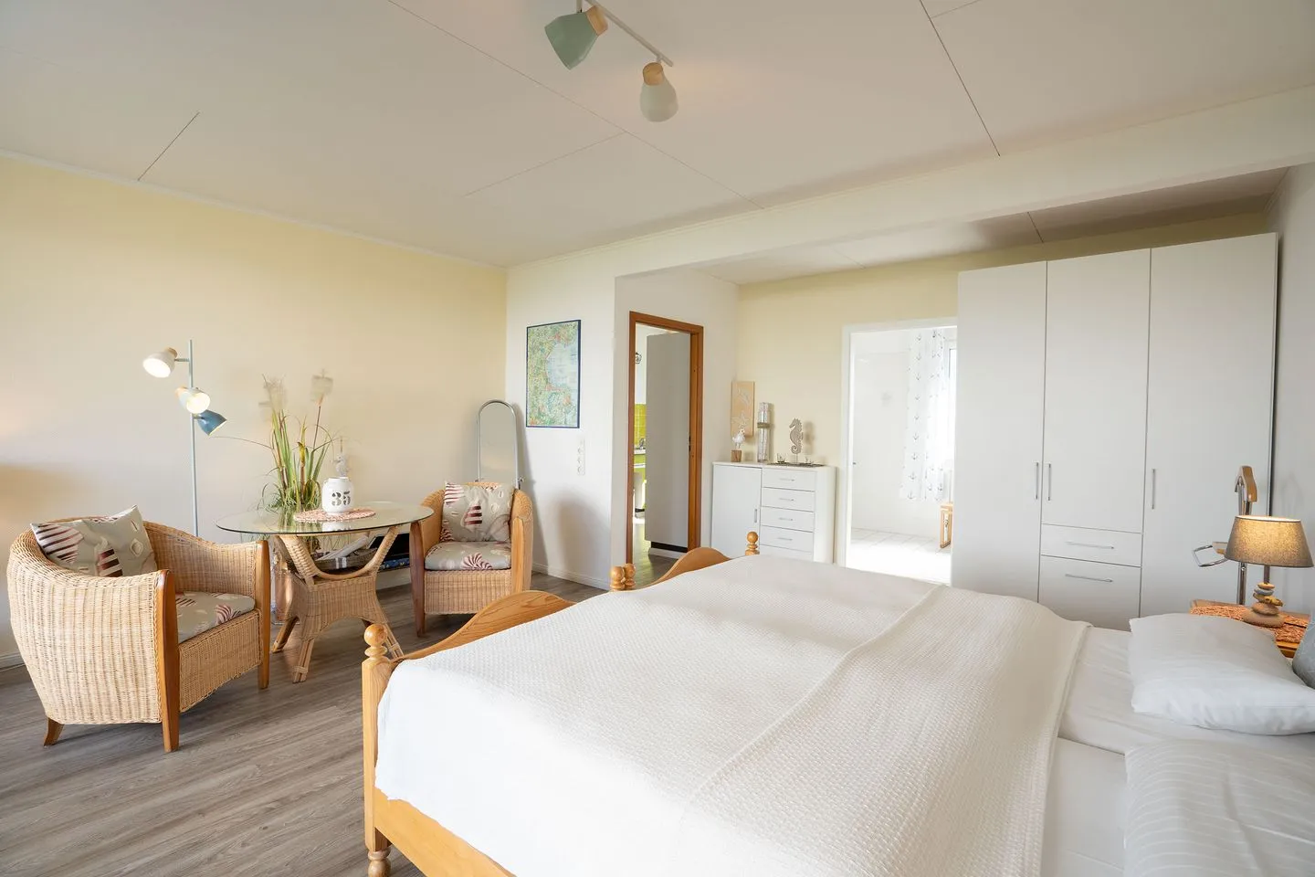 (STR90a) Ferienwohnung "Haus Diana 1" F*** Niendorf - Schlafzimmer