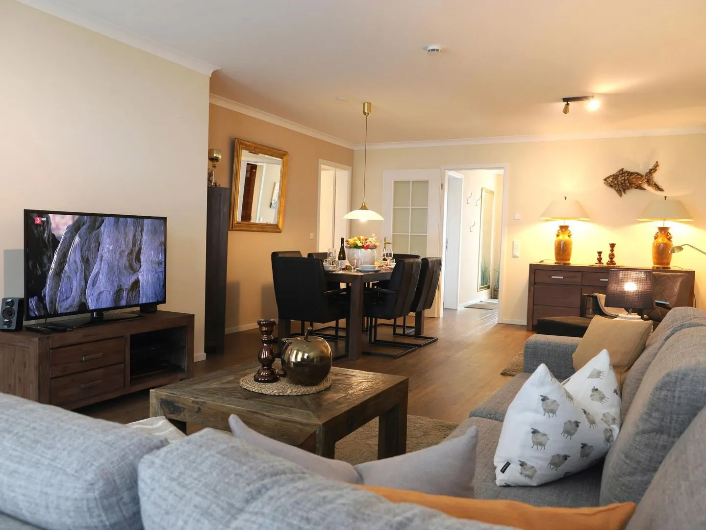 Bomhoffstr. 15, Whg. 4 Westerland - Wohnzimmer