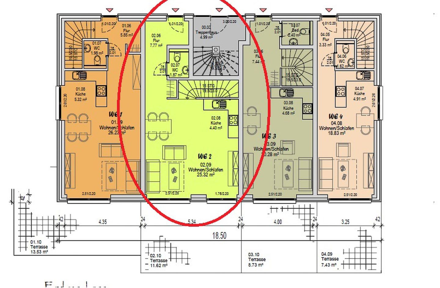 Viktoria 4 you - Whg. 2 Westerland - Grundriss