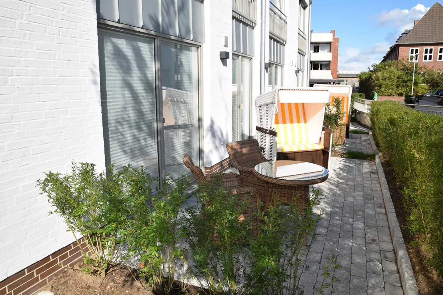 Viktoria 4 you - Whg. 2 Westerland - Terrasse