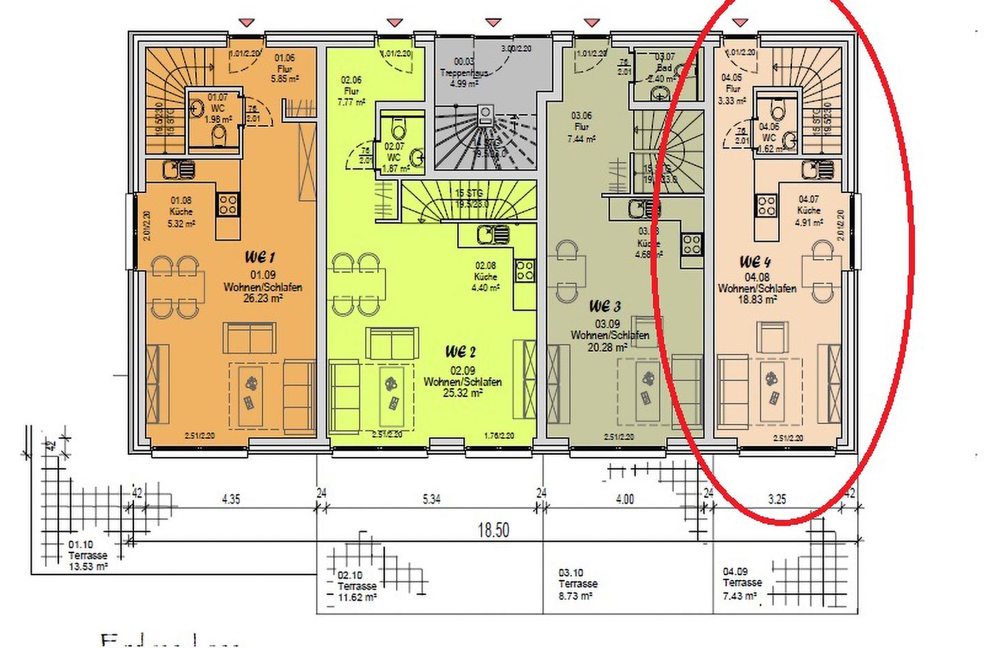 Viktoria 4 you - Whg. 4 Westerland - Grundriss