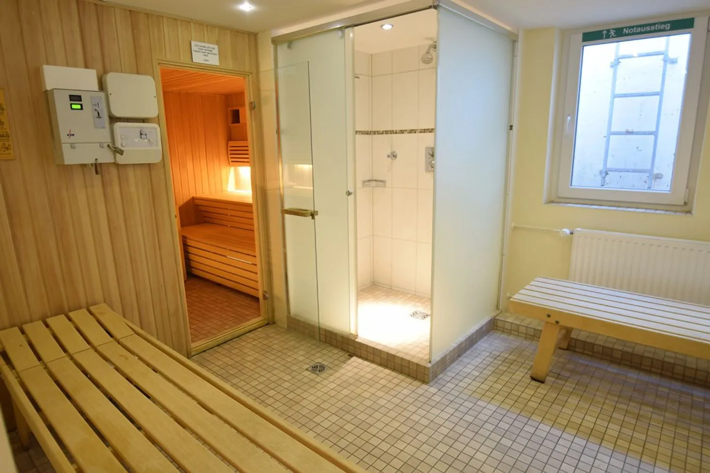 Kjeirstr. 19-21, Whg. 77 Westerland - Sauna