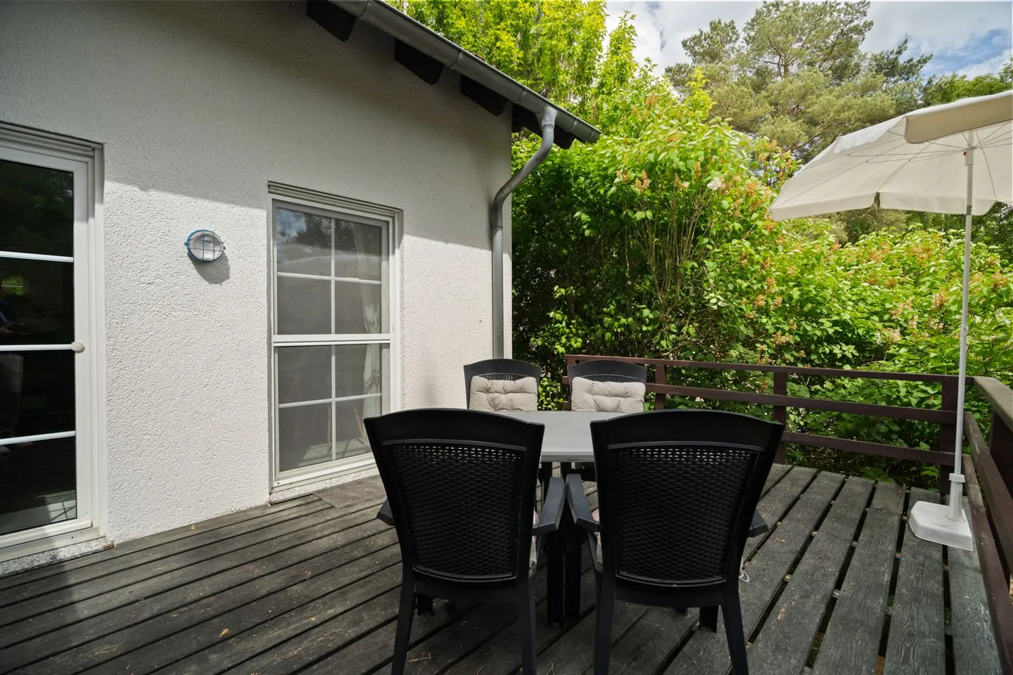 Waldblick Plauer See - Ferienhaus Waldblick Plau am See mit großzügiger Terrasse