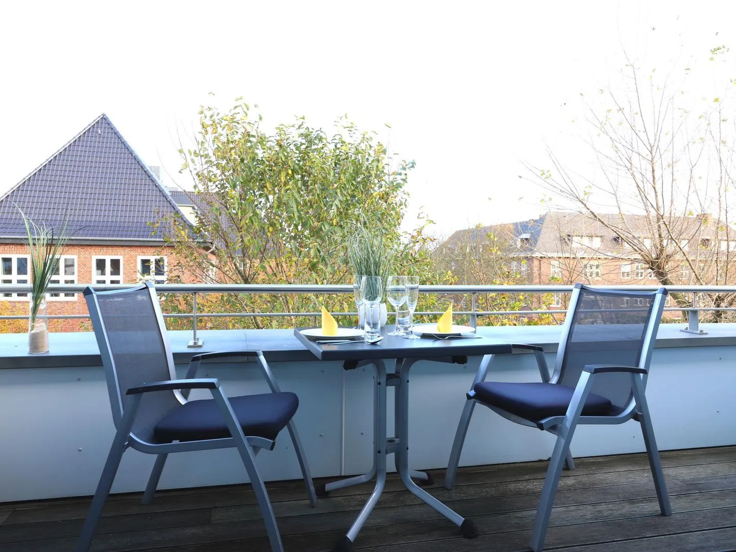 Viktoriastraße 6, Viktoria Residenz, Whg. 19 Westerland - Balkon
