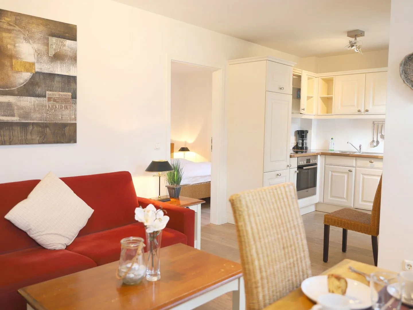 Viktoriastraße 6, Viktoria Residenz, Whg. 7 Westerland - Wohnzimmer