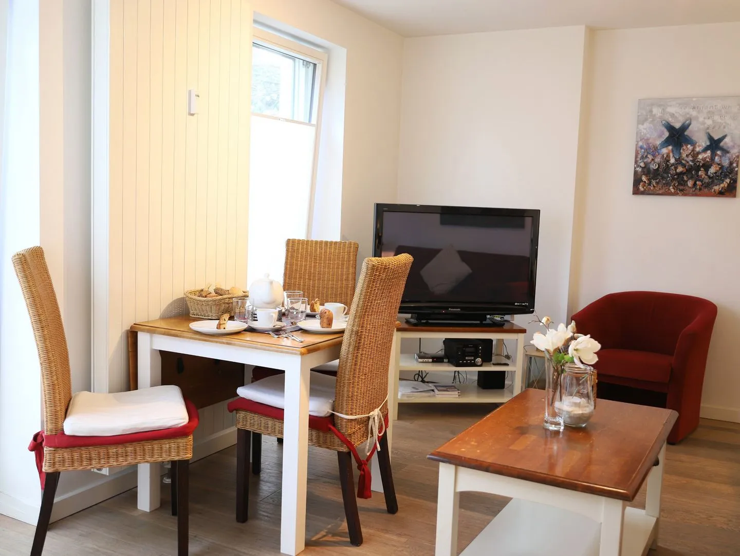 Viktoriastraße 6, Viktoria Residenz, Whg. 7 Westerland - Wohnzimmer