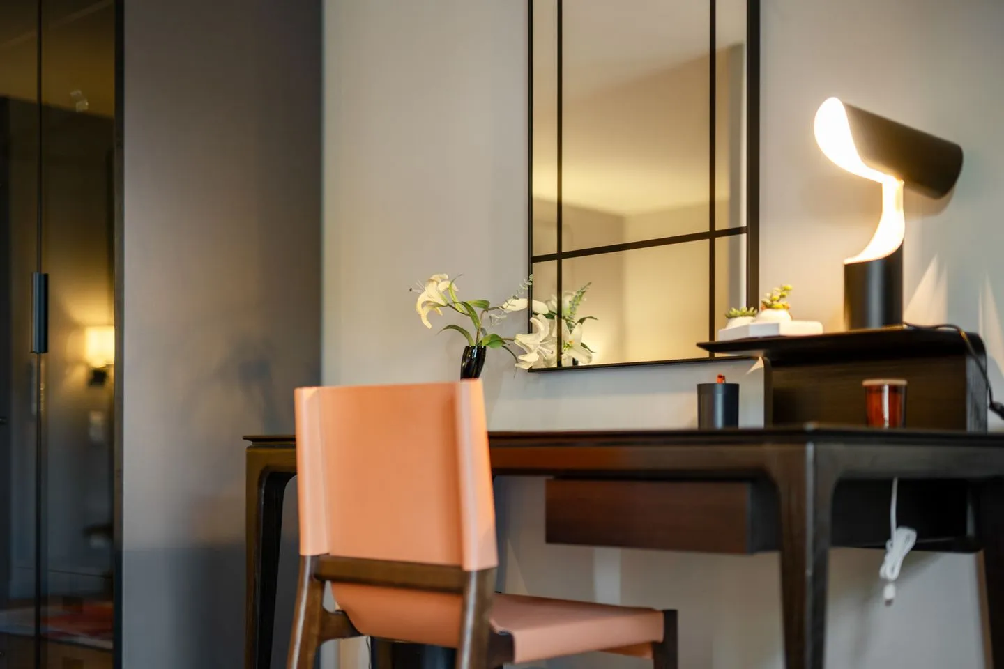 Schwalbenblick Klink - Ferienwohnung Schwalbenblick Klink mit integriertem Schreibtisch