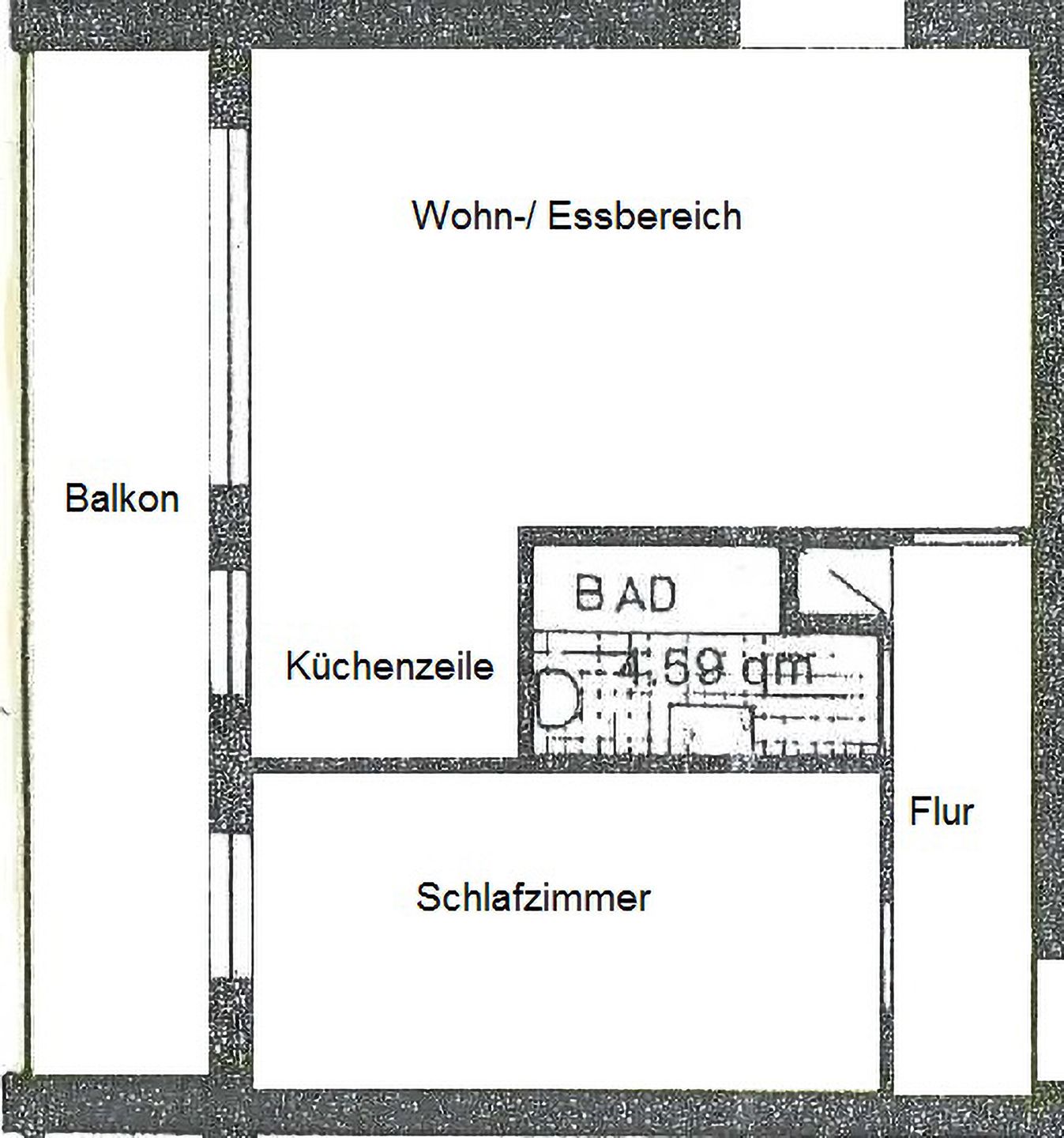 Käpt´n-Christiansen-Str. 17, Whg.7 Westerland - Grundriss