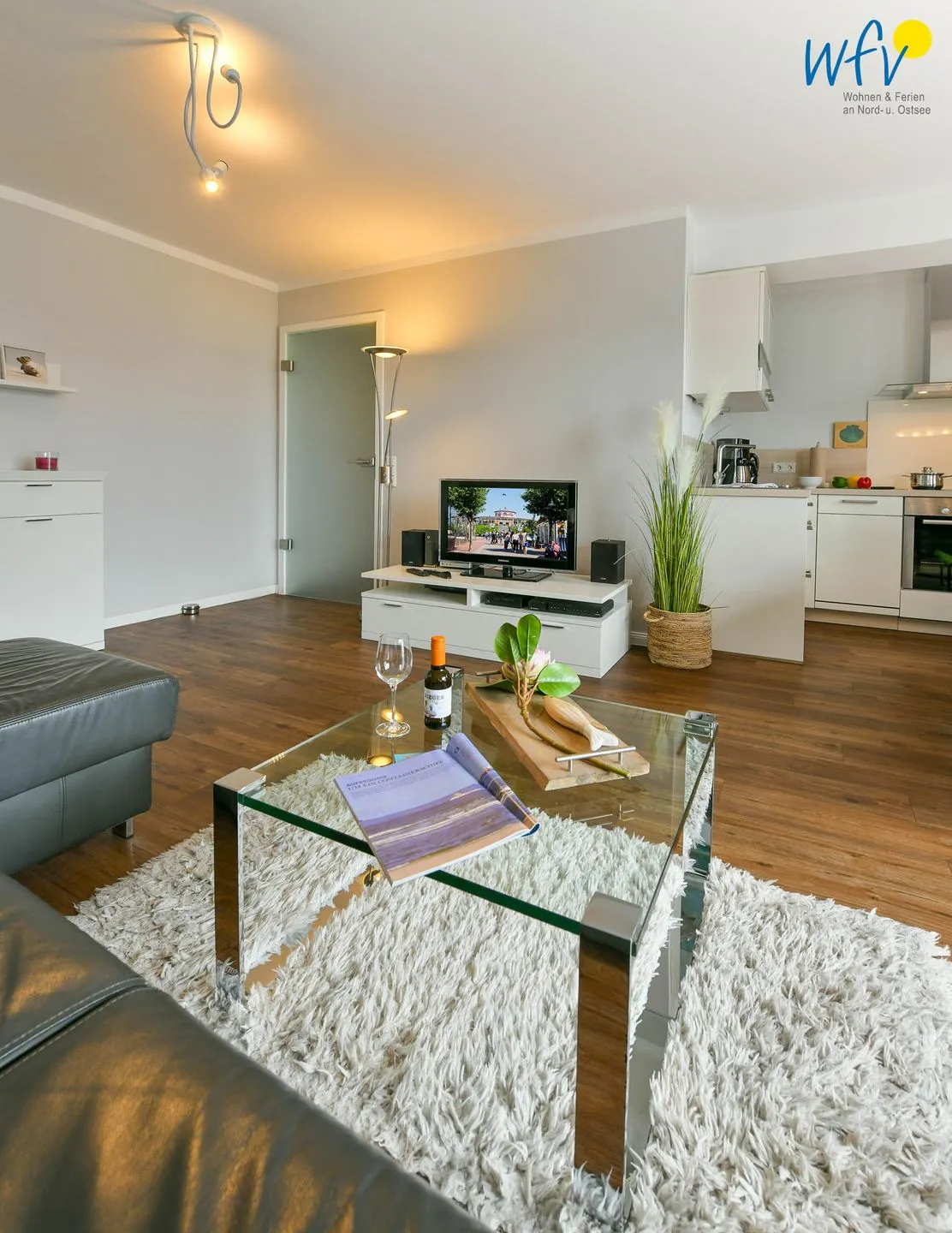 Haus Anna See Ferienwohnung Südperle Wangerooge - Wohnzimmer