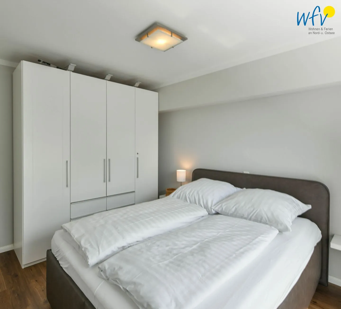 Haus Anna See Ferienwohnung Südperle Wangerooge - Schlafzimmer