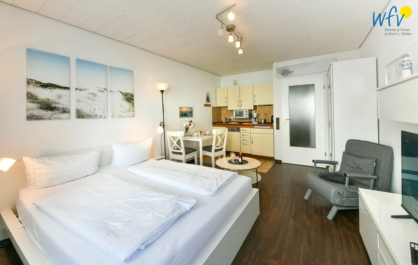Haus Passat Ferienwohnung 12 Wangerooge - Wohnzimmer